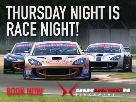Thursday night is Race night! - Ginetta G55 GT4's