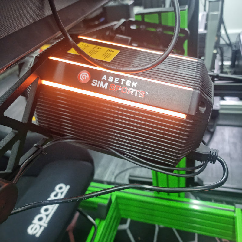 Asetek x PSR 1 Kawasaki Green Turnkey Racing Simulator