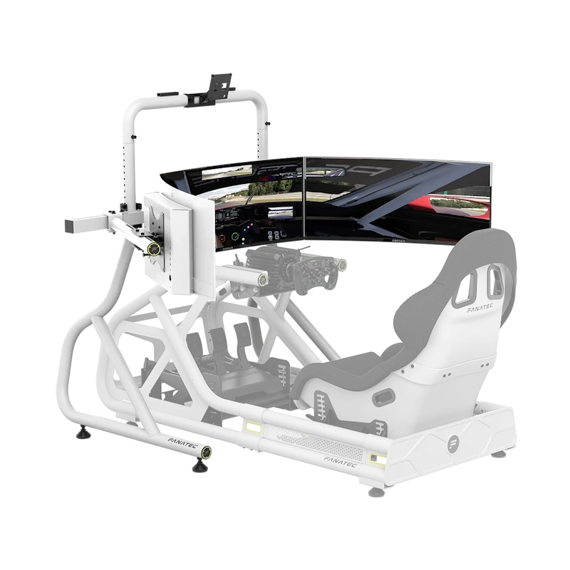 Fanatec Clubsport GT Cockpit Triple Monitor Expansion Kit (White)