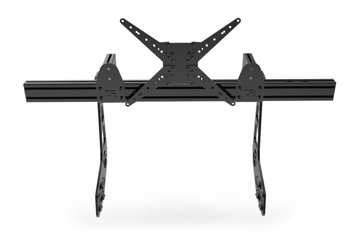 Large Cockpit-Mounted Single Monitor Stand - 1200mm / 47.25" Wide