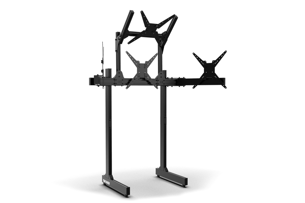 Large Freestanding Quad Monitor Stand - 1500mm / 59" Wide