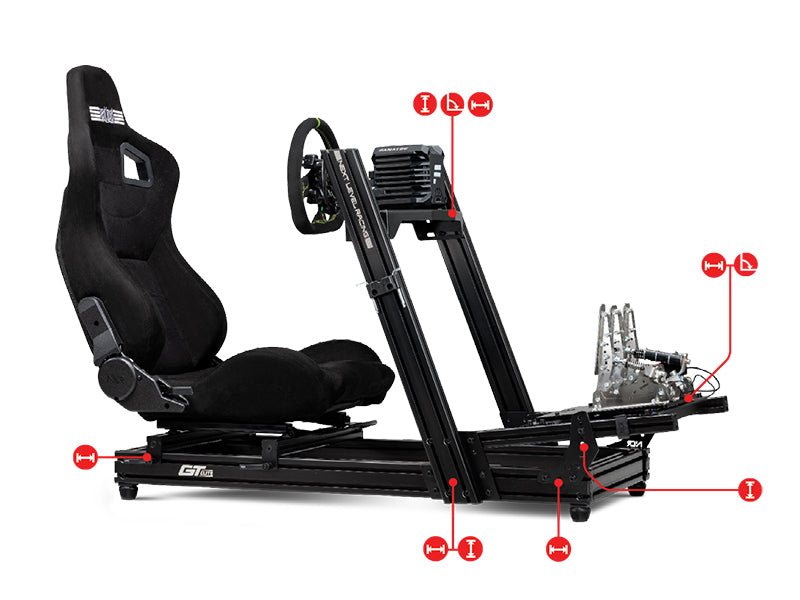 Next Level Racing GT Elite Lite Wheel Plate Edition