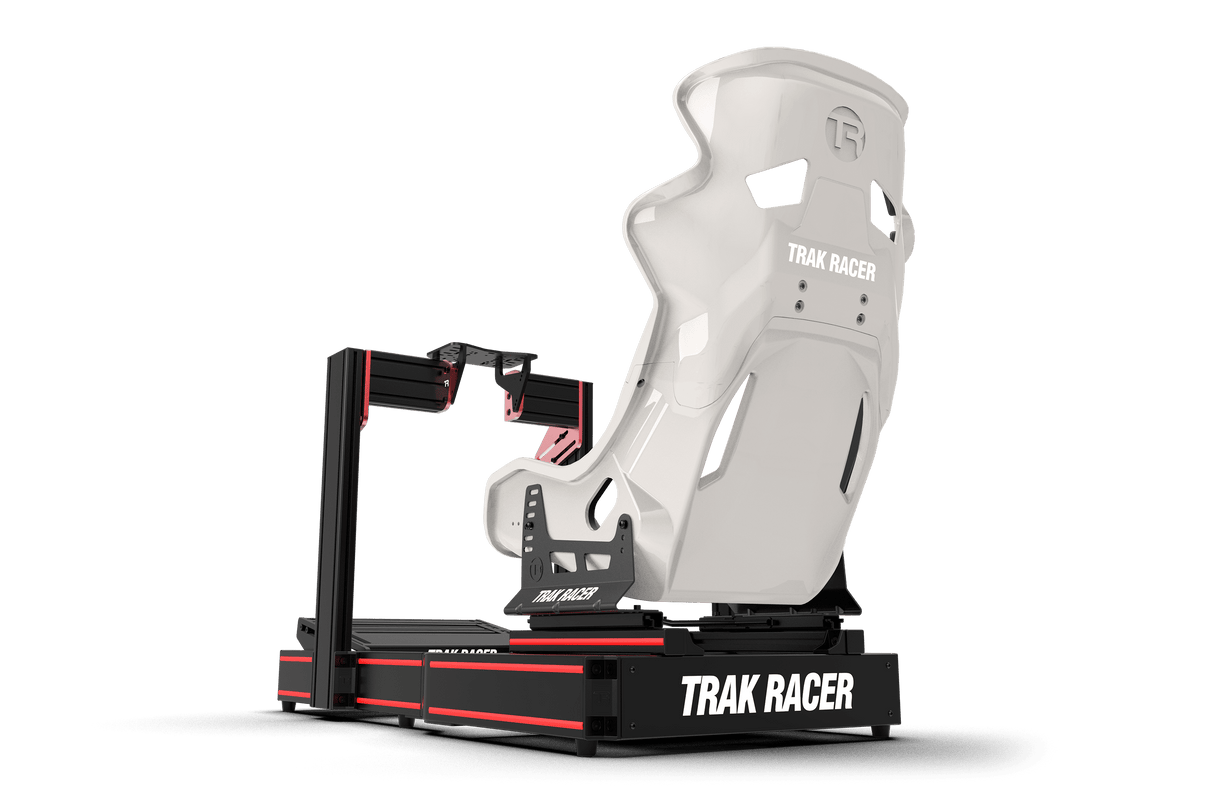 TR Series Fibreglass GT Sim Racing Seat — High Gloss Grey