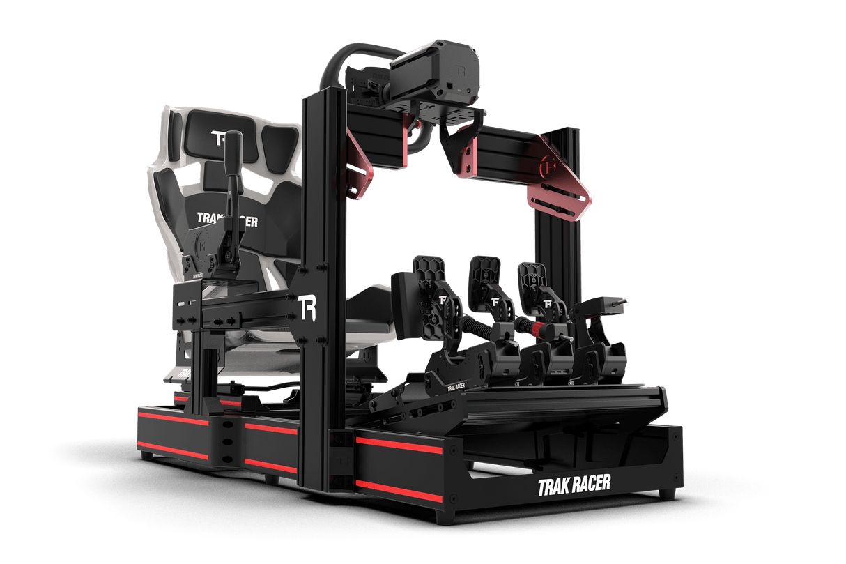 TR Series Fibreglass GT Sim Racing Seat — High Gloss Grey