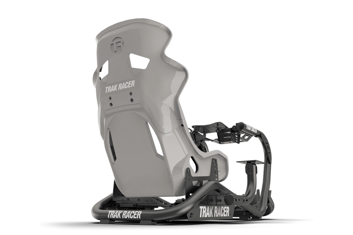 TR Series Fibreglass GT Sim Racing Seat — High Gloss Grey
