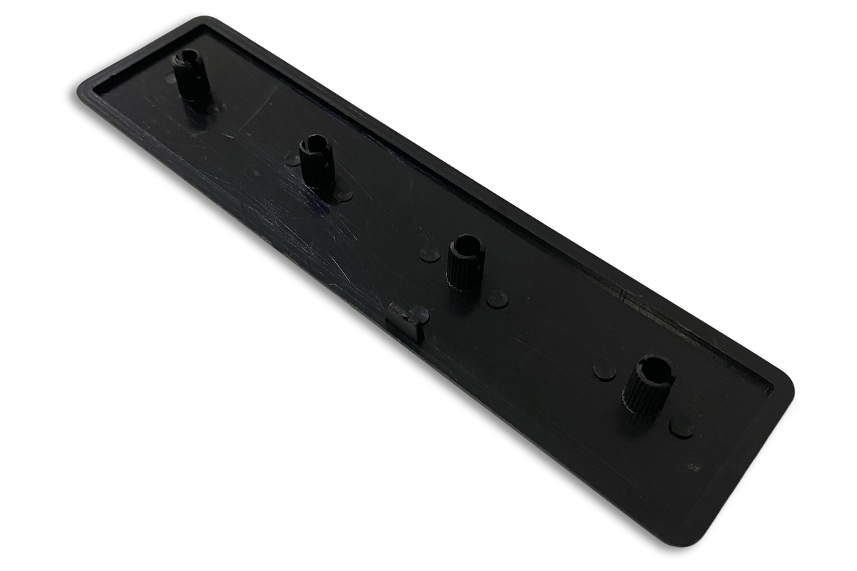 160 X 40mm Plastic Extrusion End Cap - Pack of 2