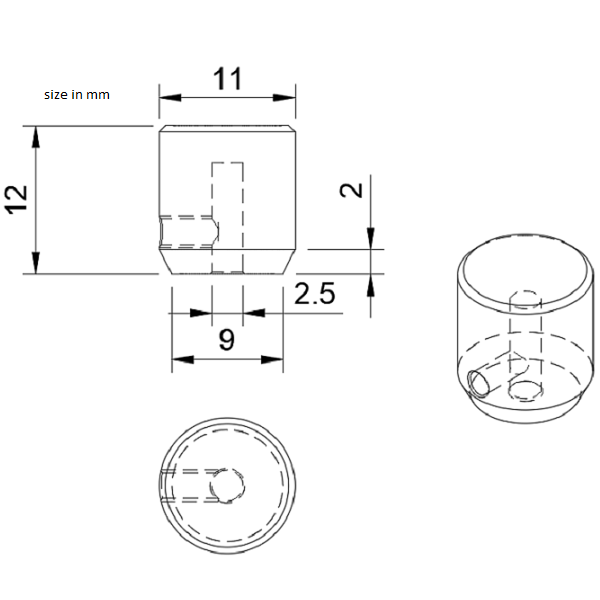 SRM hat Switch Knob