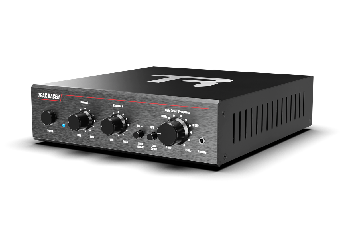 Trak Racer V2 Pro 2CH 200W Low-Frequency Class-D Amplifier and Bass Shaker Kit with Rig Mount