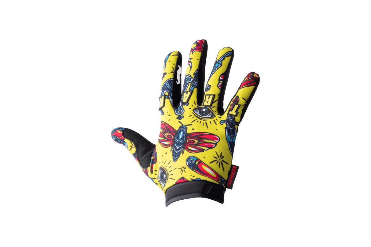 Trak Racer Multi-Use Sim Racing Gloves - Yellow