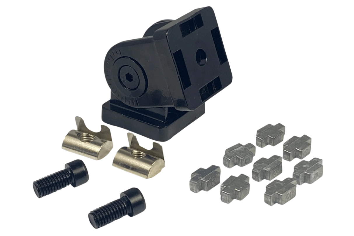 40x40 Swivel Joint for 8mm Aluminium Extruded Profiles