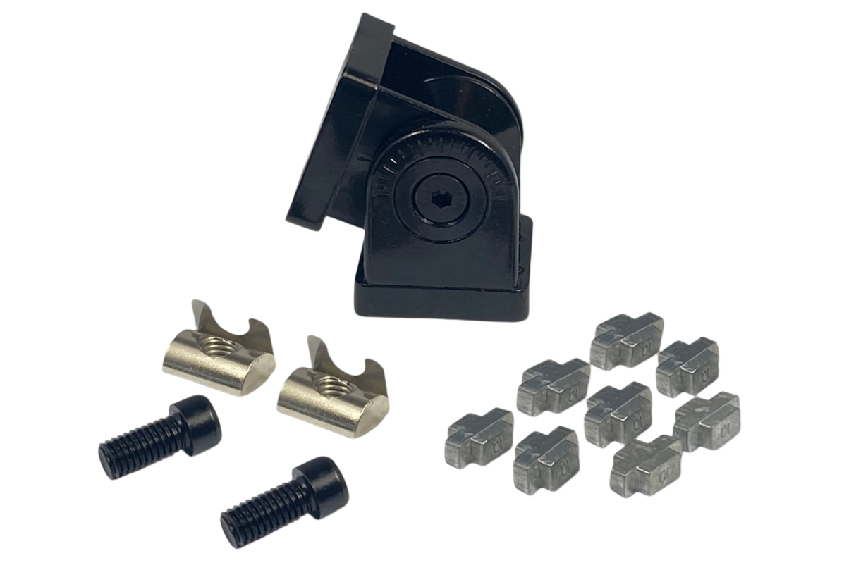 40x40 Swivel Joint for 8mm Aluminium Extruded Profiles