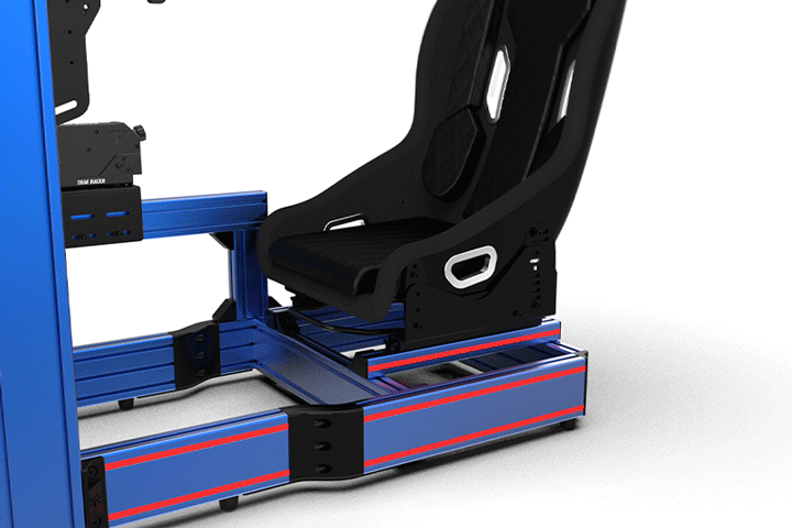 Formula/GT Hybrid Sim Racing Seat — BWT Alpine Formula One™ Team Edition