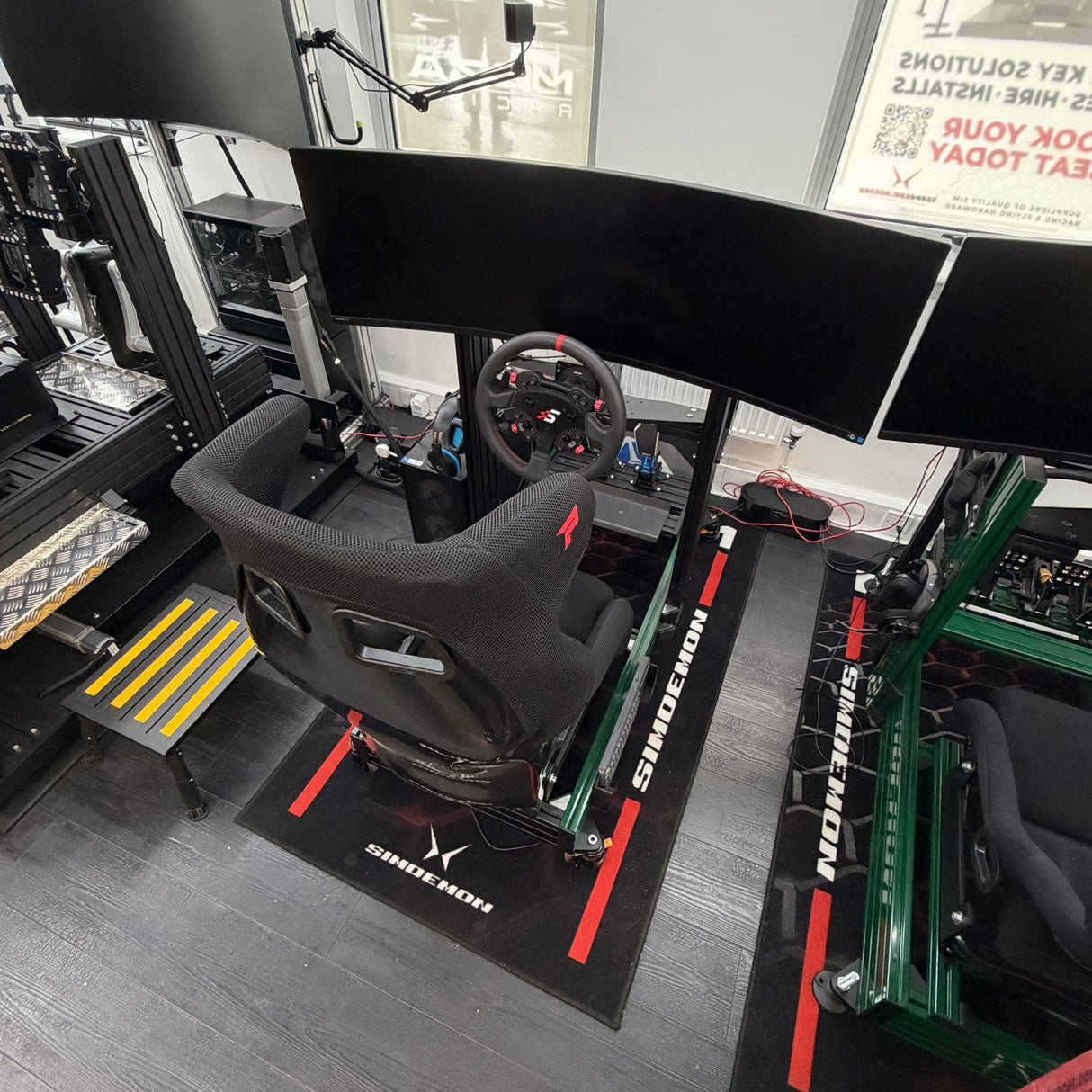 SIMAGIC x Cube Controls Turnkey Simulator - Ex-Showroom