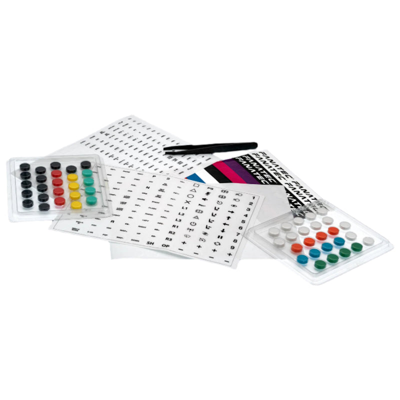 Fanatec Button Caps and Sticker Set