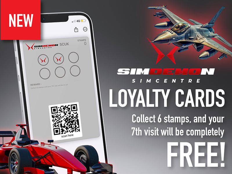 Introducing the NEW SIM Demon SIM Centre Loyalty Card!