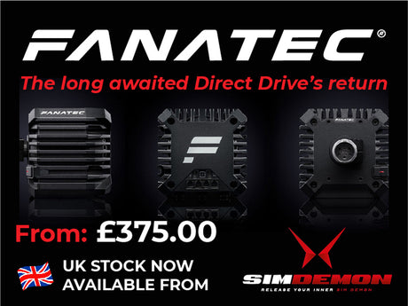 Fanatec Direct Drive Units - New Stock!