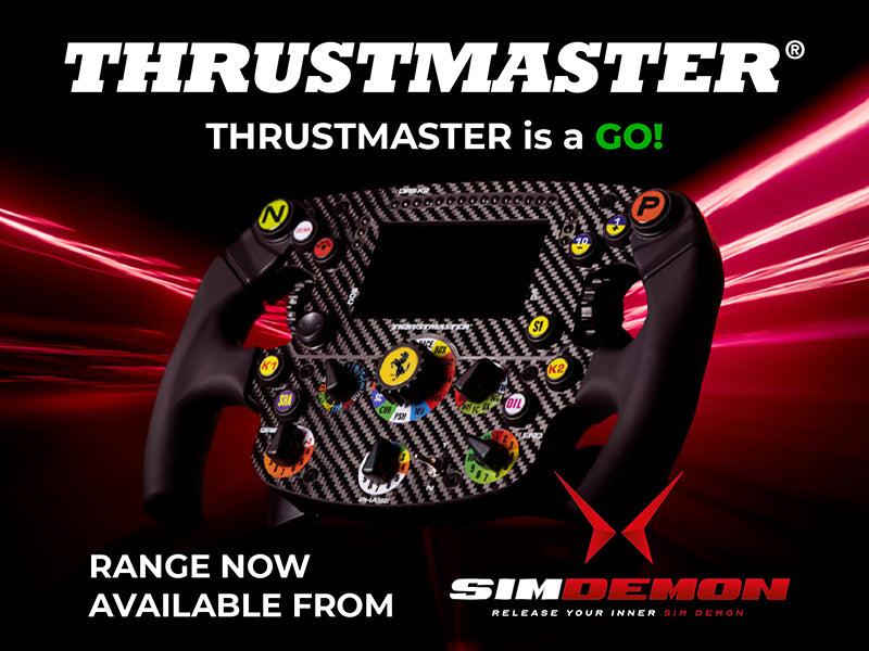 Thrustmaster has arrived at SIM Demon