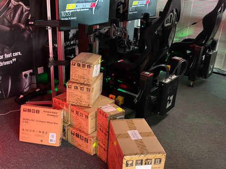 New delivery of Fanatec products