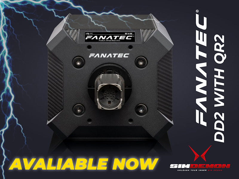 NEW - Fanatec PODIUM Wheelbase DD2 with QR2