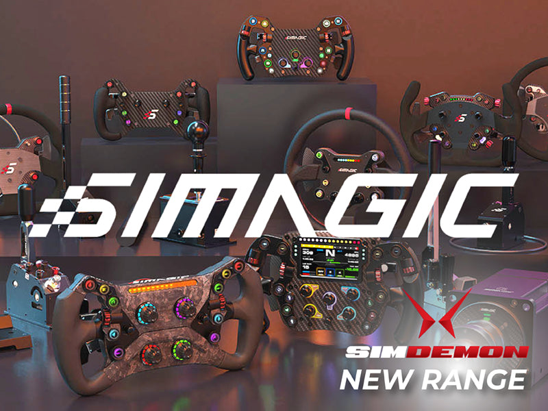 SIMAGIC range is now available from SIM Demon 🇬🇧