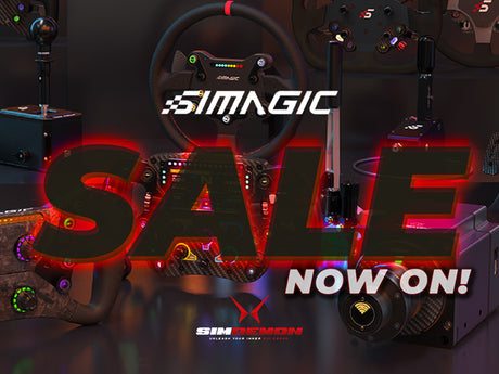 Explore an extensive selection of SIMAGIC products now on sale at SIM Demon!