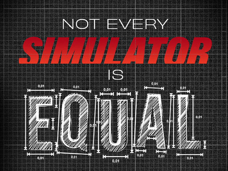 Not every simulator is equal . . .