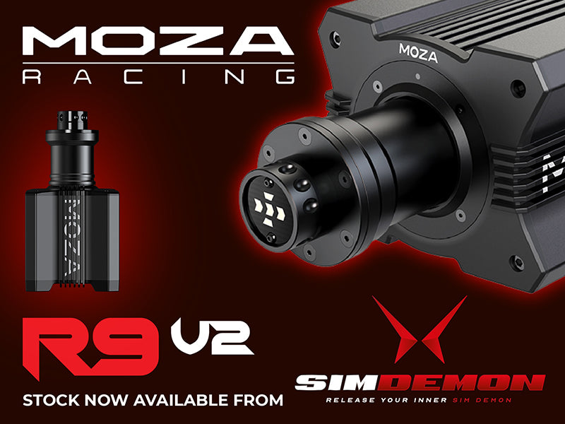 Restock Announcement - MOZA Racing R9 Direct Drive – SIM Demon