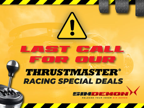 Thrustmaster Racing Special Deals - Last Call