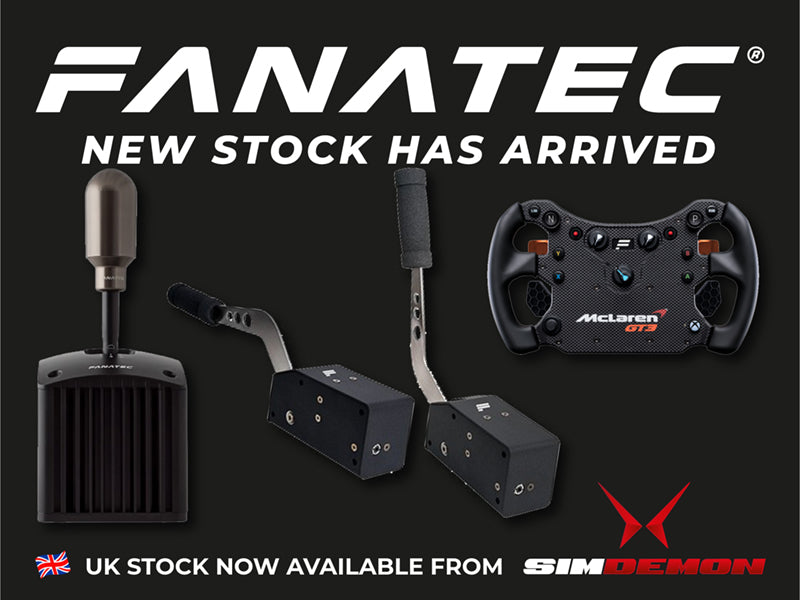 New delivery of Fanatec products