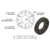 Moza / Simagic Wheel Base Adapter