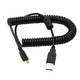 SRM Micro USB coiled Cable