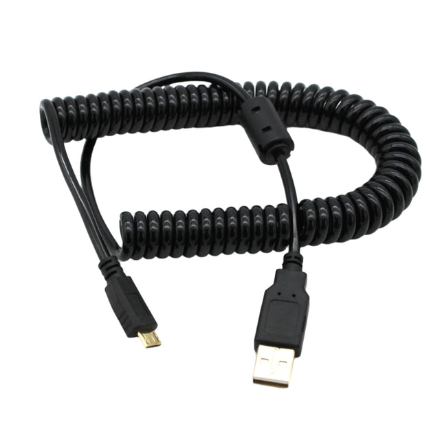 SRM Micro USB coiled Cable