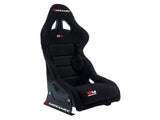 Motamec Racing GT02 Race Seat Fiberglass Shell Side Mount BLACK - NON FIA