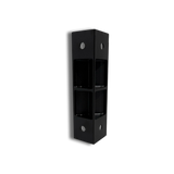 Aluminum Corner Brackets (Set of 2) – 160mm Height x 40mm Width for Extrusion Rigs