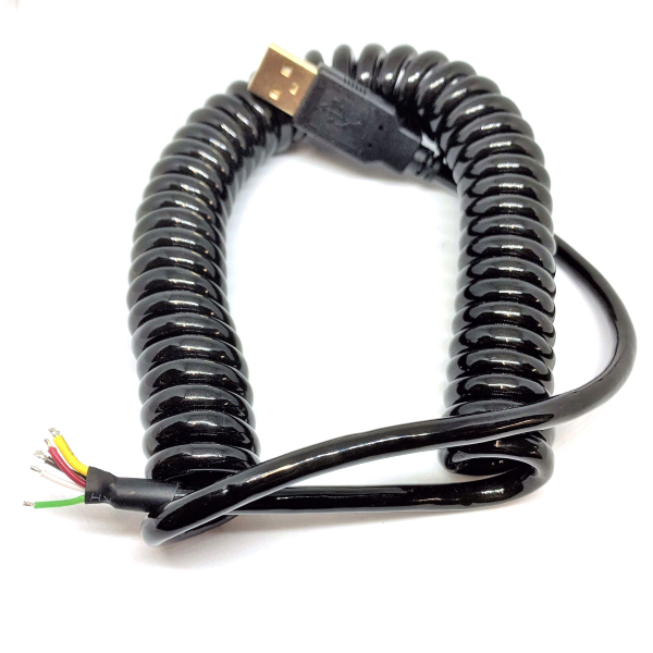 SRM Coiled USB Cable