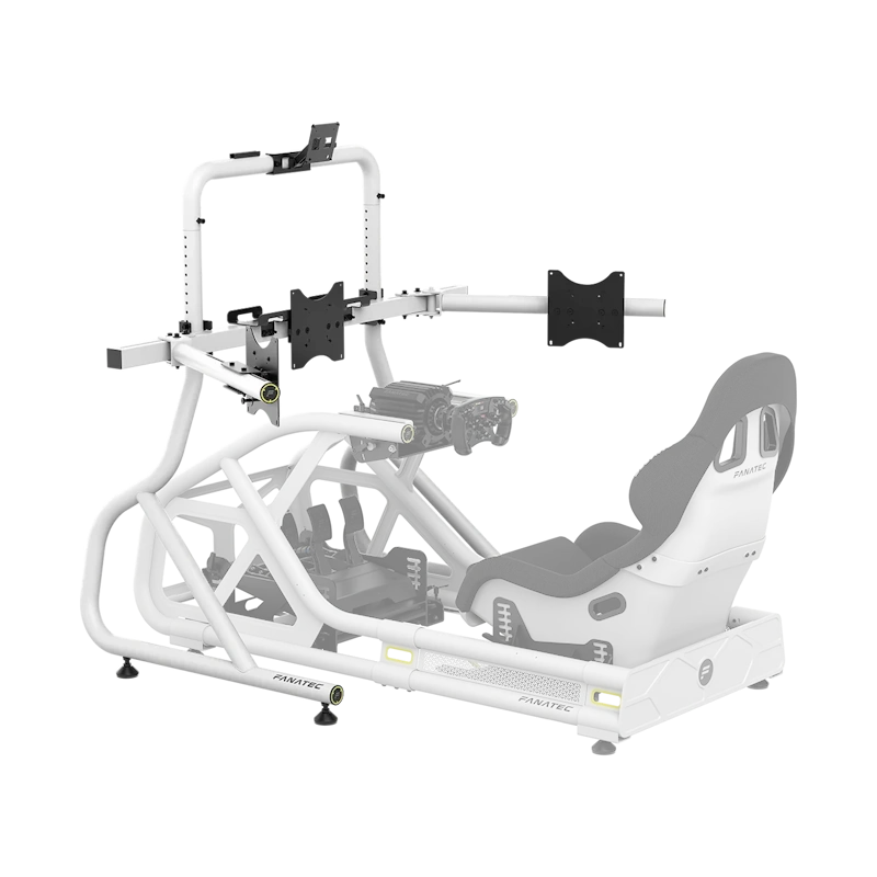 Fanatec Clubsport GT Cockpit Triple Monitor Expansion Kit (White)