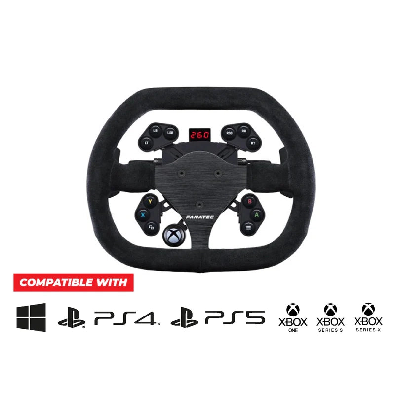 Fanatec ClubSport Steering Wheel Flat 1 v2 for Xbox