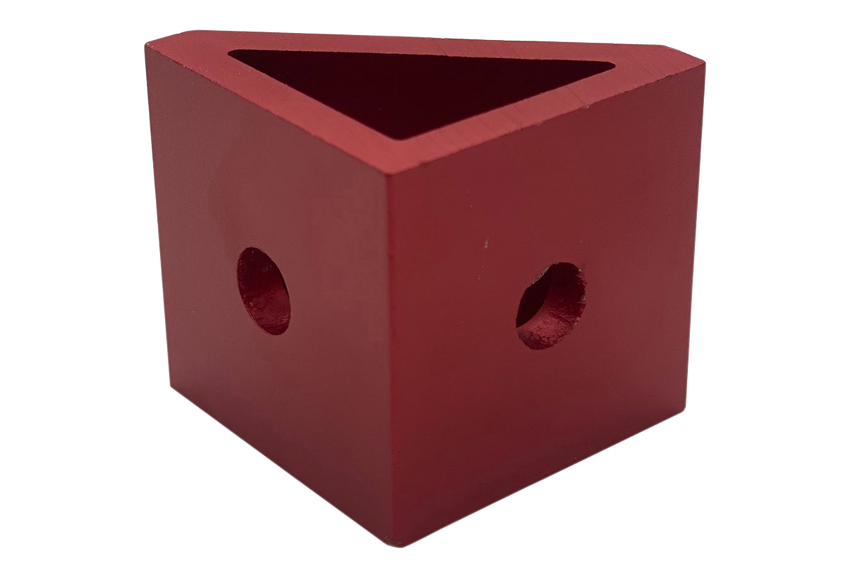 Corner Bracket - 40 x 40mm - Pack of 1 (RED)