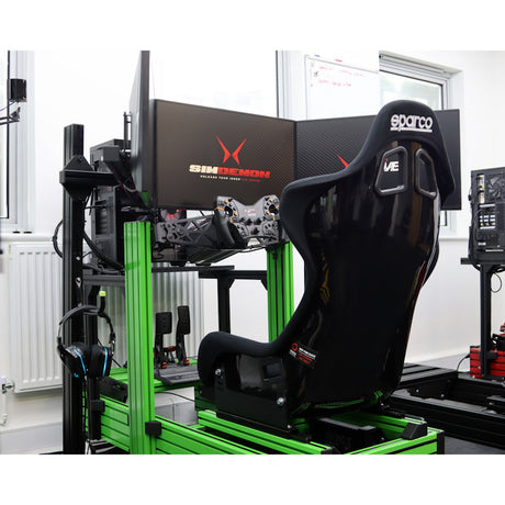 Asetek Forte Triple Screen Turnkey Racing Simulator