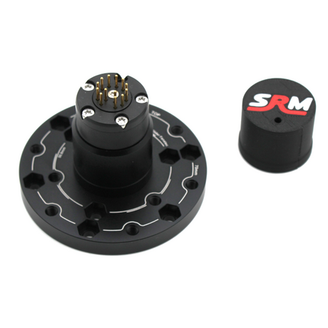 SRM Emulator V6 for Fanatec Wheel-Base (6 x 70mm hole version)