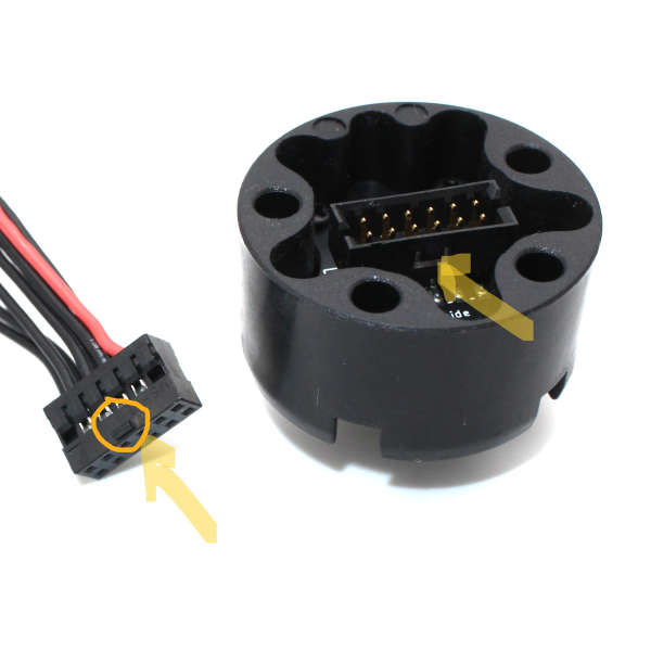 Male pin part for Fanatec wheel (All in one)