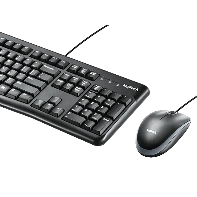 Logitech MK120 Corded Keyboard & Mouse Combo