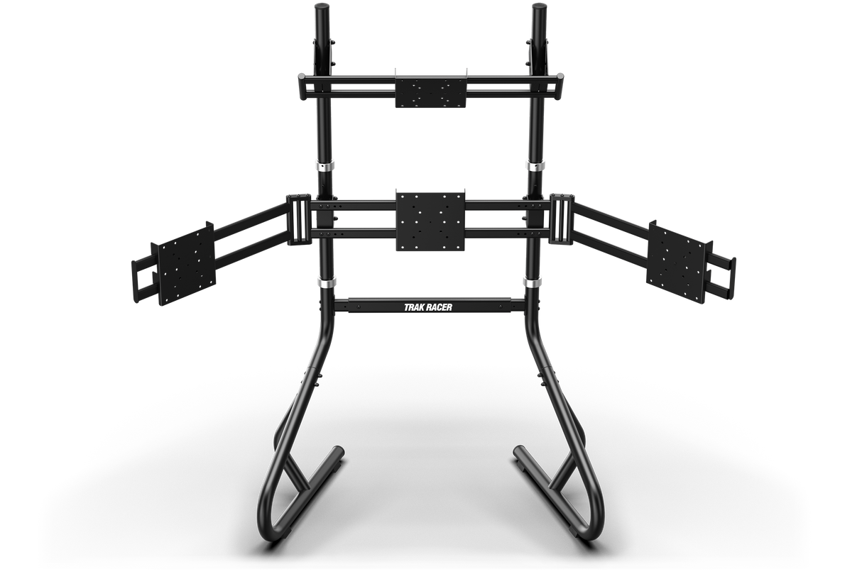 Large Freestanding Quad Monitor Stand - up to 45" Displays