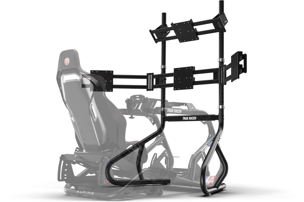 Large Freestanding Quad Monitor Stand - up to 45" Displays