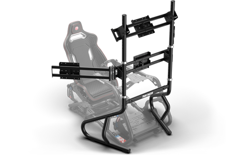 Large Freestanding Quad Monitor Stand - up to 45" Displays