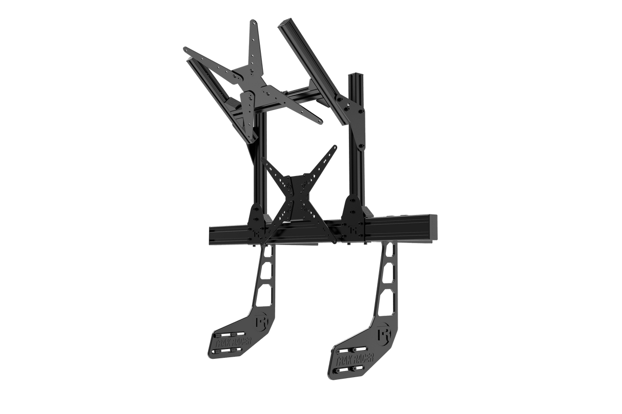 Large Cockpit-Mounted Dual Monitor Stand - 1200mm / 47.25" Wide