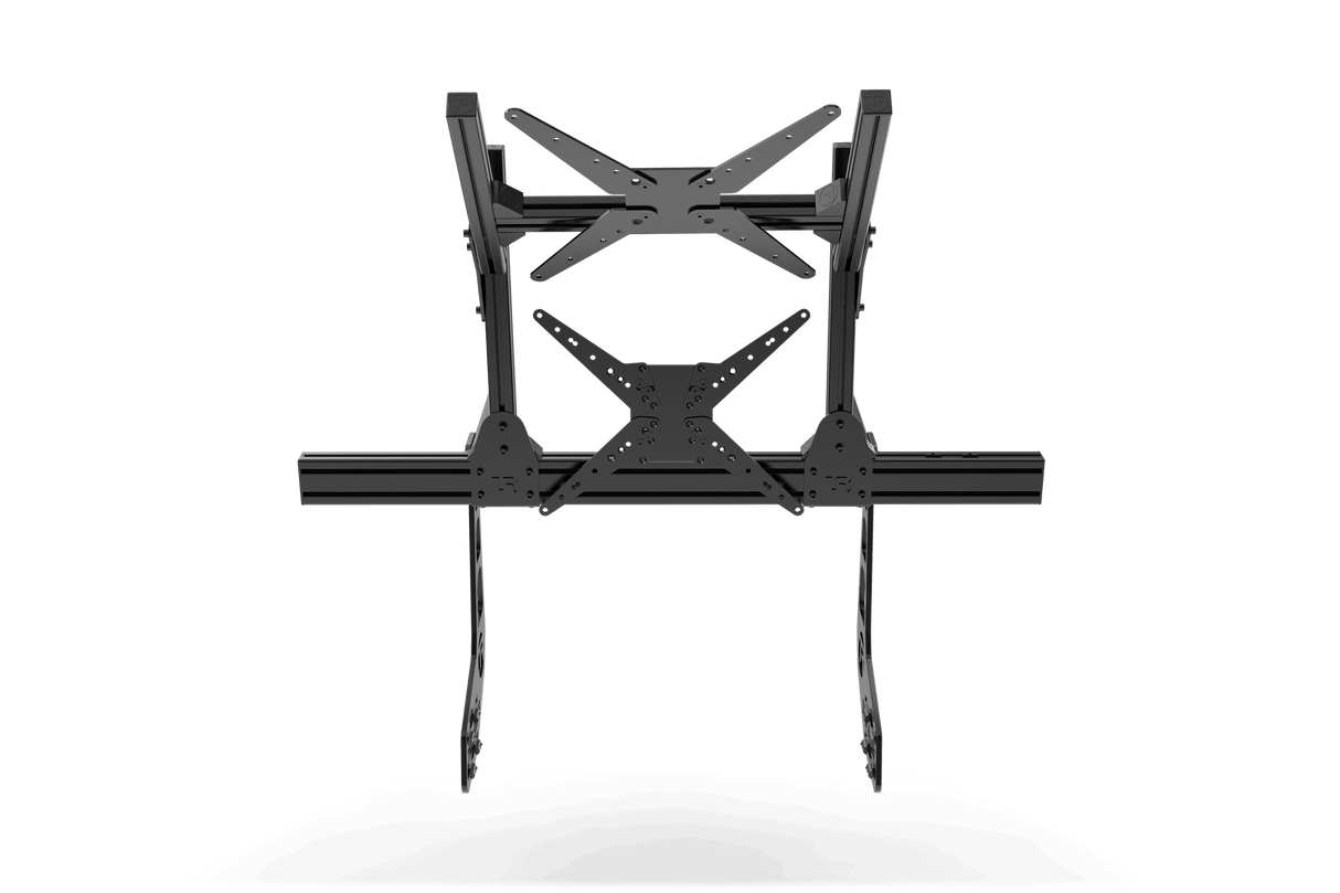 Large Cockpit-Mounted Dual Monitor Stand - 1200mm / 47.25" Wide