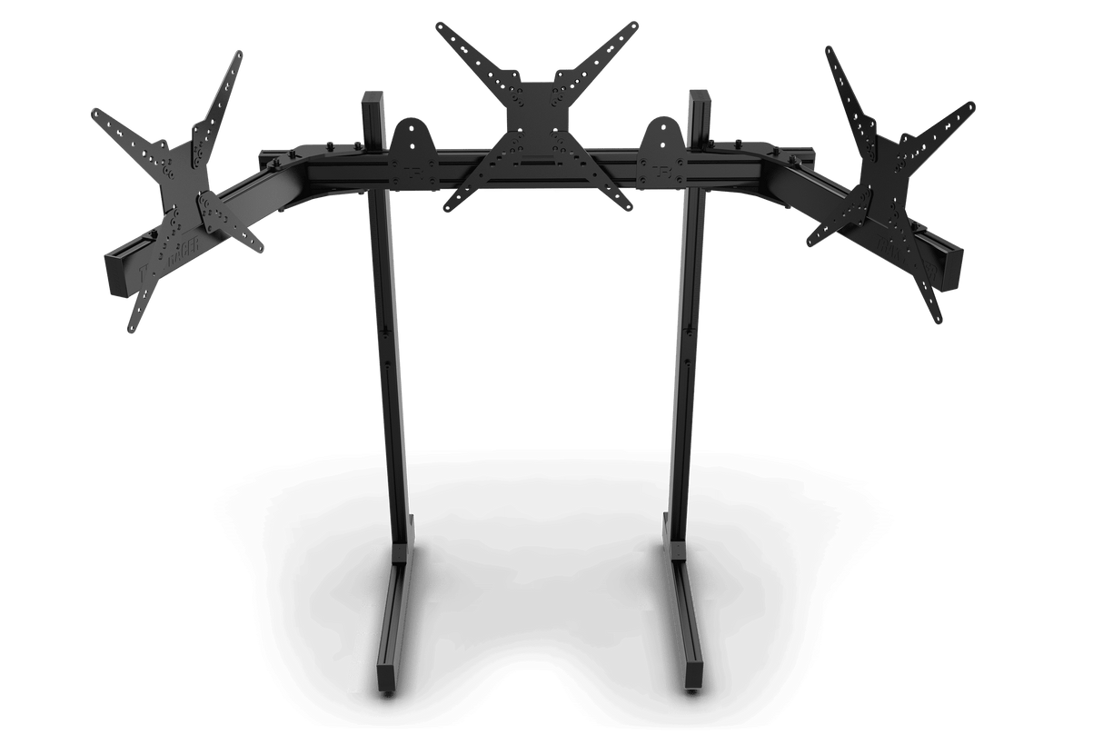 Large Freestanding Triple Monitor Stand - 1500mm / 59" Wide