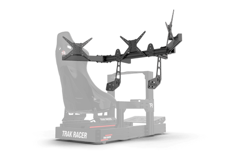 Large Cockpit-Mounted Triple Monitor Mount - 1200mm / 47.25" Wide