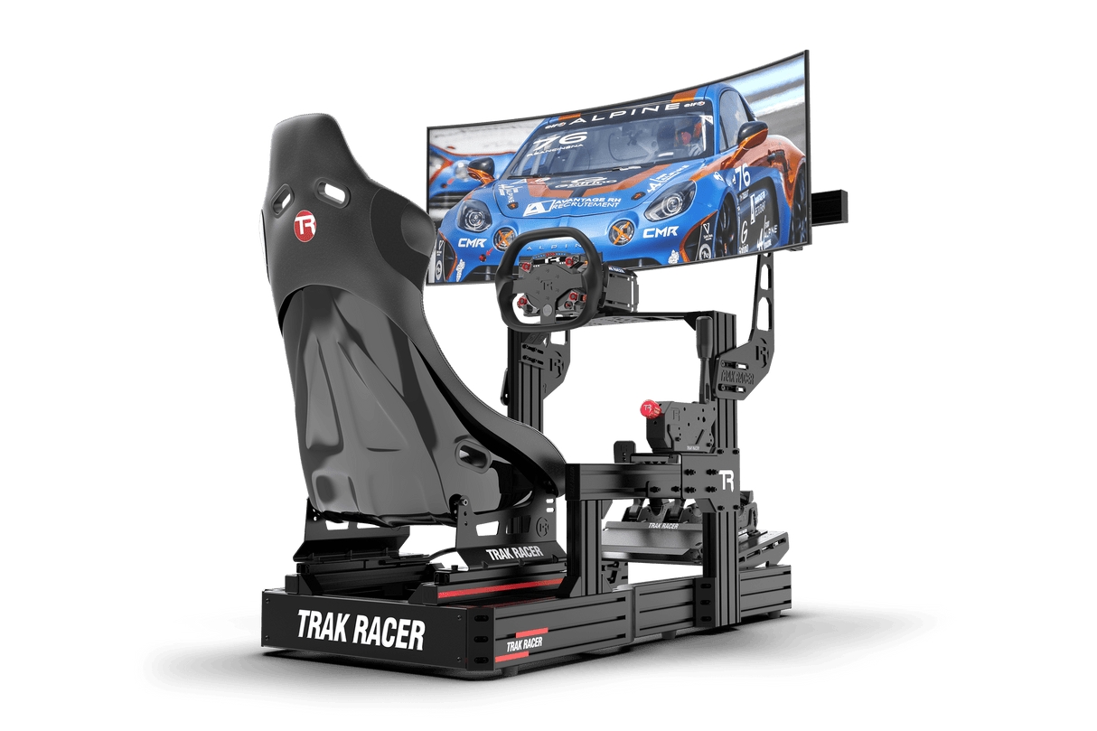 Large Cockpit-Mounted Single Monitor Stand - 1200mm / 47.25" Wide
